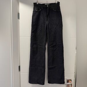 2/$75 Abercrombie - 90s Relaxed Jean Faux Leather Detail – Size 24 / 00